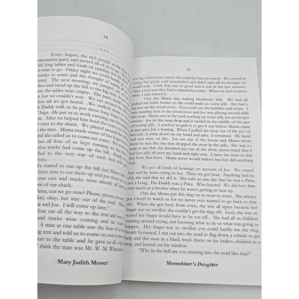 Moonshiner's Daughter by Mary J.‎ Messer (2010, Trade Paperback)